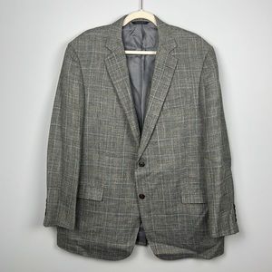 Brooks Brothers Fitzgerald E. Thomas silk, wool, linen blend men's suit jacket